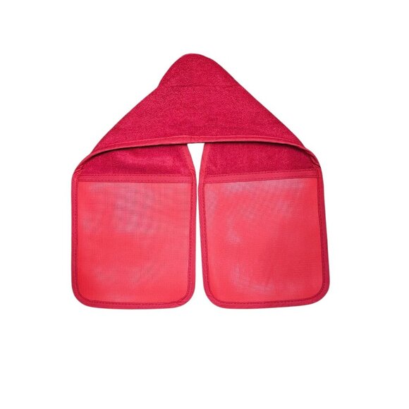 💎Cooking Buddy Towel & Pot Holder by Campanelli Patriotic Red Embroidered Mitt - Picture 5 of 5